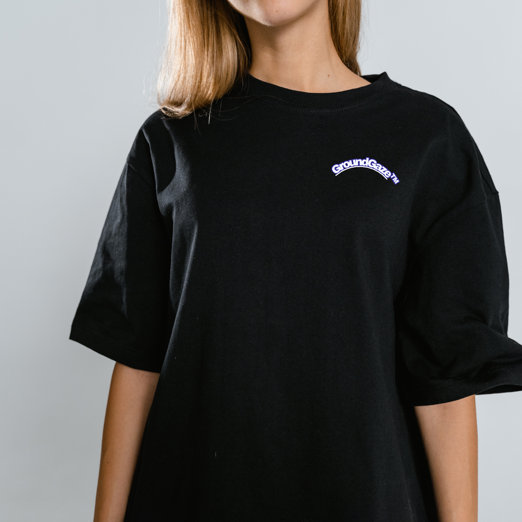 GroundGaze "Mountain Man" Anime Graphic Dark Tee